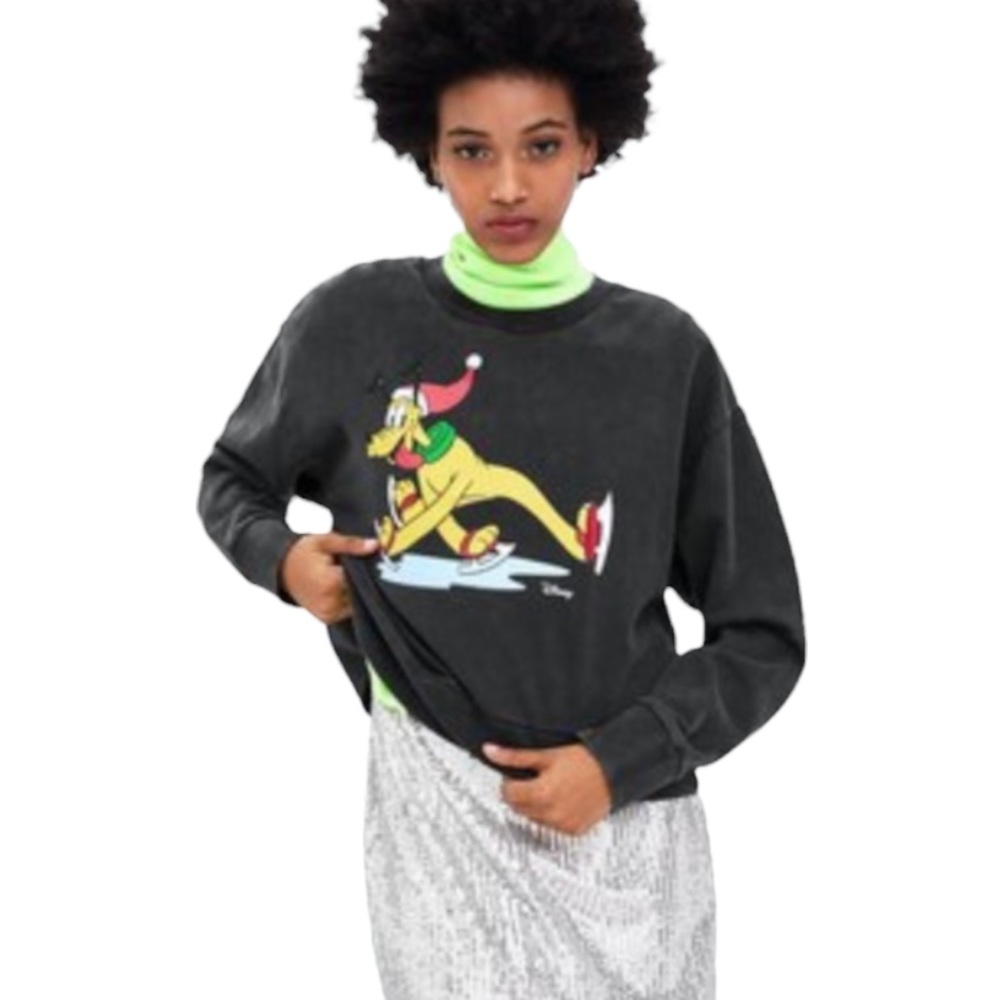 Zara Goofy Disney sweatshirt size small